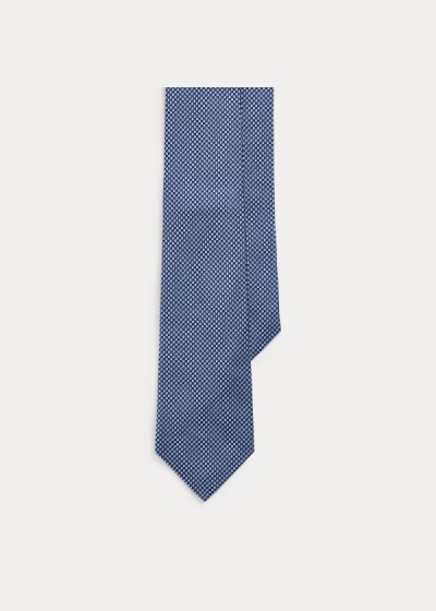 Corbatas Ralph Lauren Hombre Azul Marino / Azules - Patterned Silk - GFKVX2453